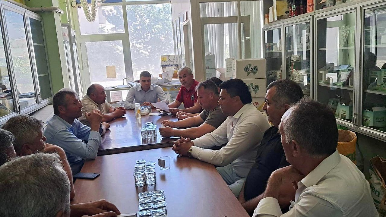 TARIM SEKTÖRÜNÜN GÜÇLENDİRİLMESİ İÇİN TOPLANTI YAPILDI