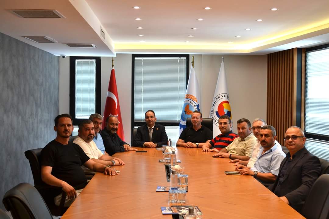 Kaymakam Ertürkmen’den TSO’ya Veda Ziyareti 