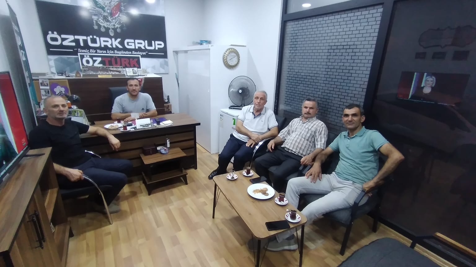 Yeniden Refah Partisi Bafra İlçe Teşkilatından Öztürk Grupa Ziyaret