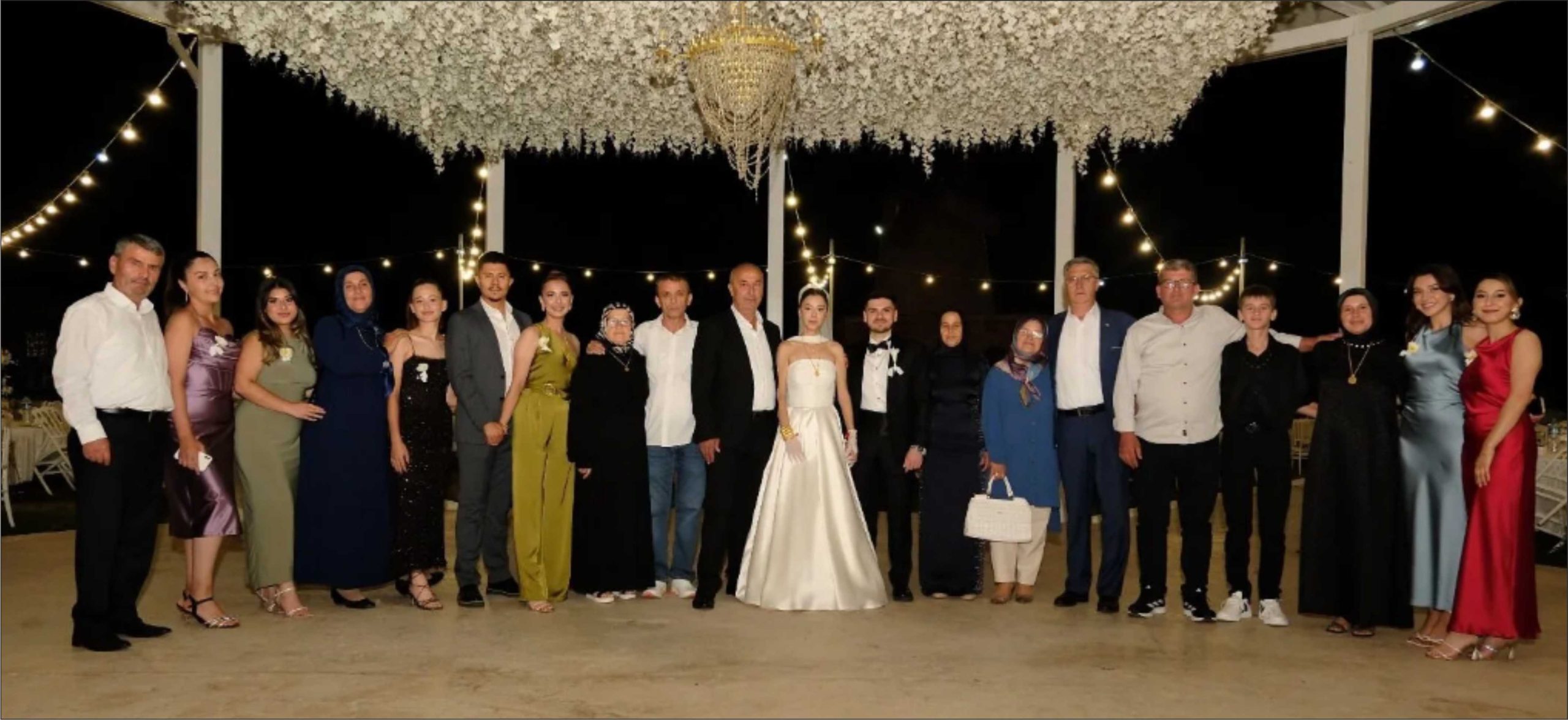 AK Parti Bafra İlçe Başkanı İbrahim Semiz’in oğlu Ömer Faruk Tuğçe ile Hayatını Birleştirdi