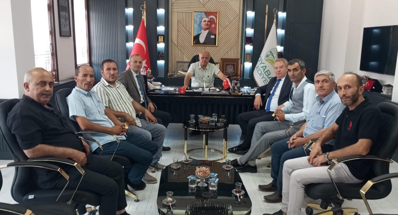 Yeniden Refah Partisi Bafra ilçe Yönetimden Ziyaretler