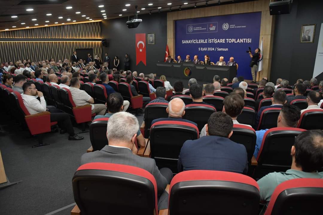 Samsun TSO’da Sanayicilerle İstişare Toplantısı 