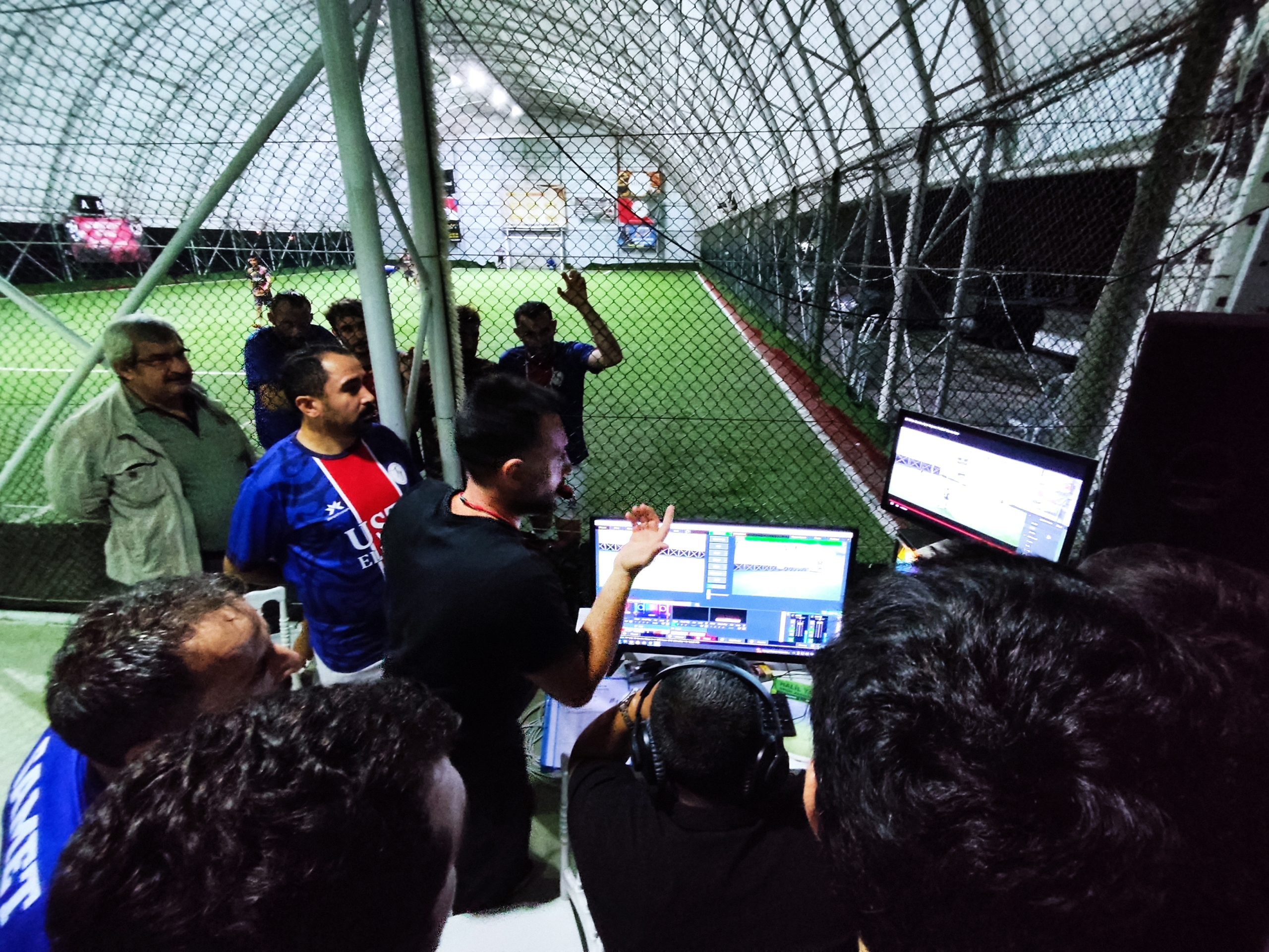 Çaça Halı Sahasında Var Sistemi ve Canlı Yayın 