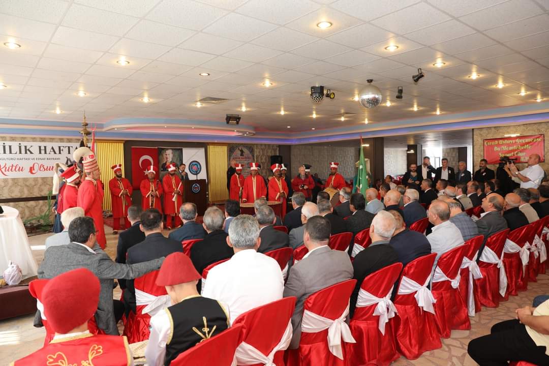 Bafra’da 68 yıllık odadan Ahilik Kültür Haftası ve Esnaf Bayramı Etkinliği