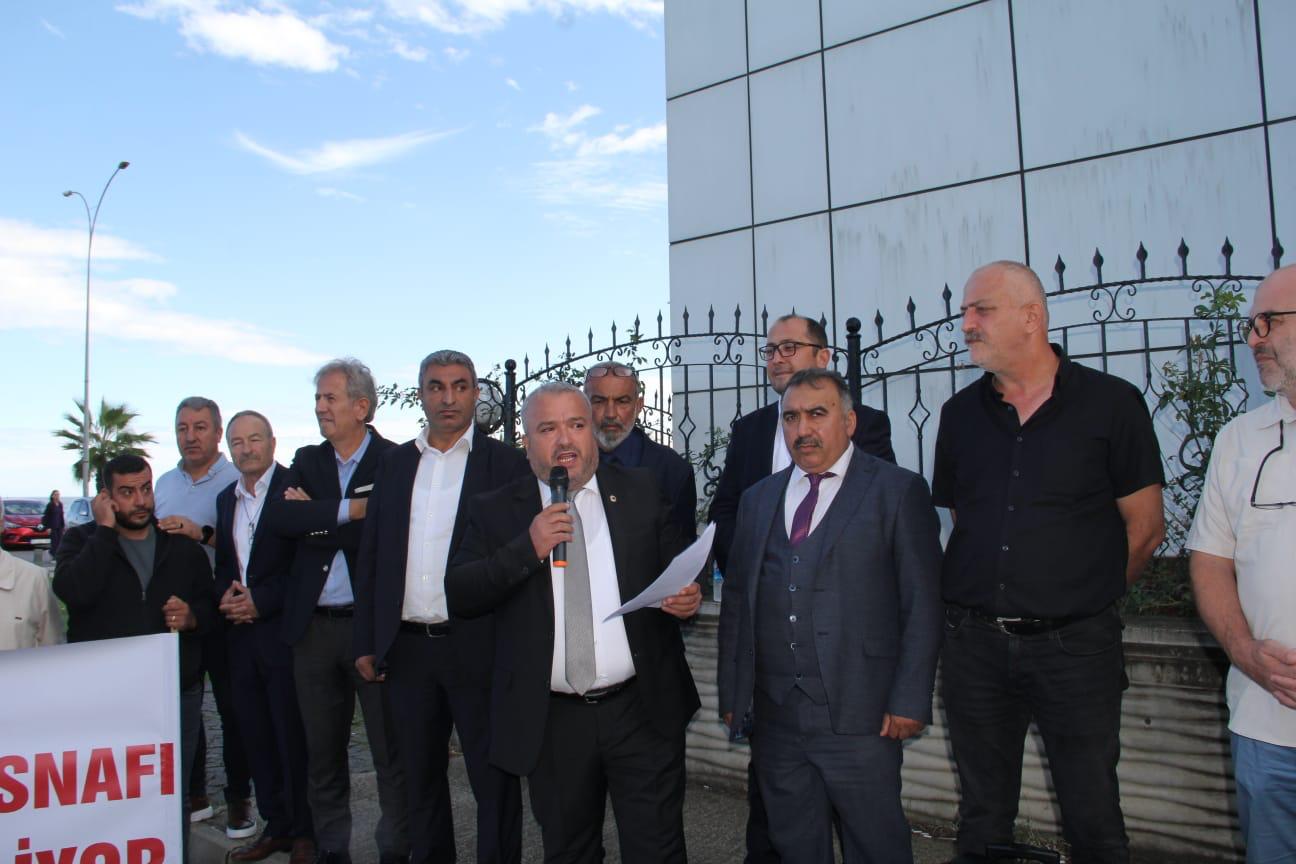 SAMSUN,ORDU,AMASYA,ÇORUM,SİNOP BAFRA Elektrikçiler Oda Başkanlarından Tepki