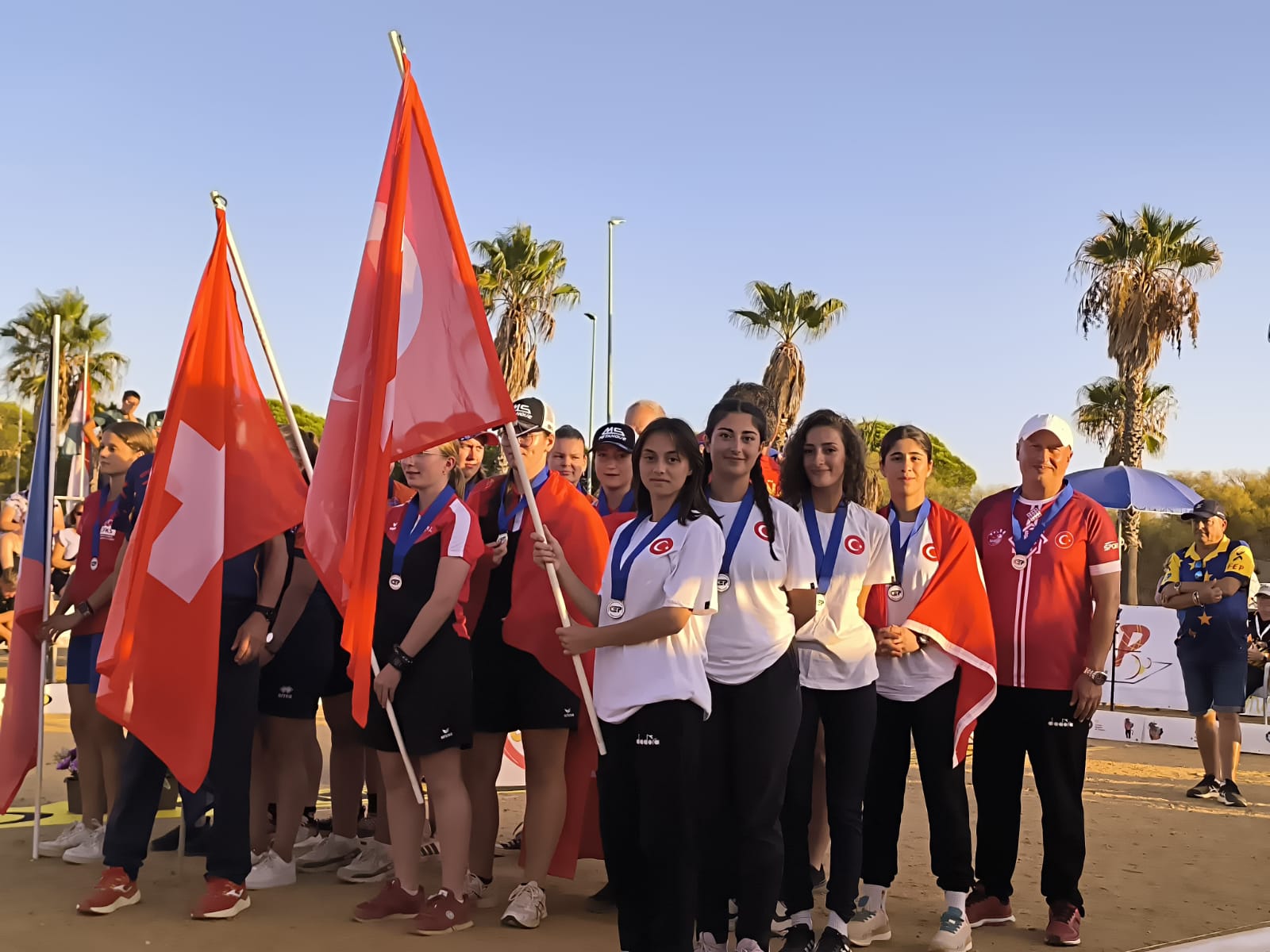 Alaçamspor Bocce takımı İspanyadan Avrupa 2. ile Dönüyor