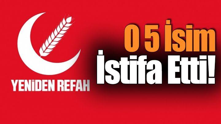 Yeniden Refah Partisi Bafra Belediye Meclis Üyeleri Toplu İstifa Ettiler