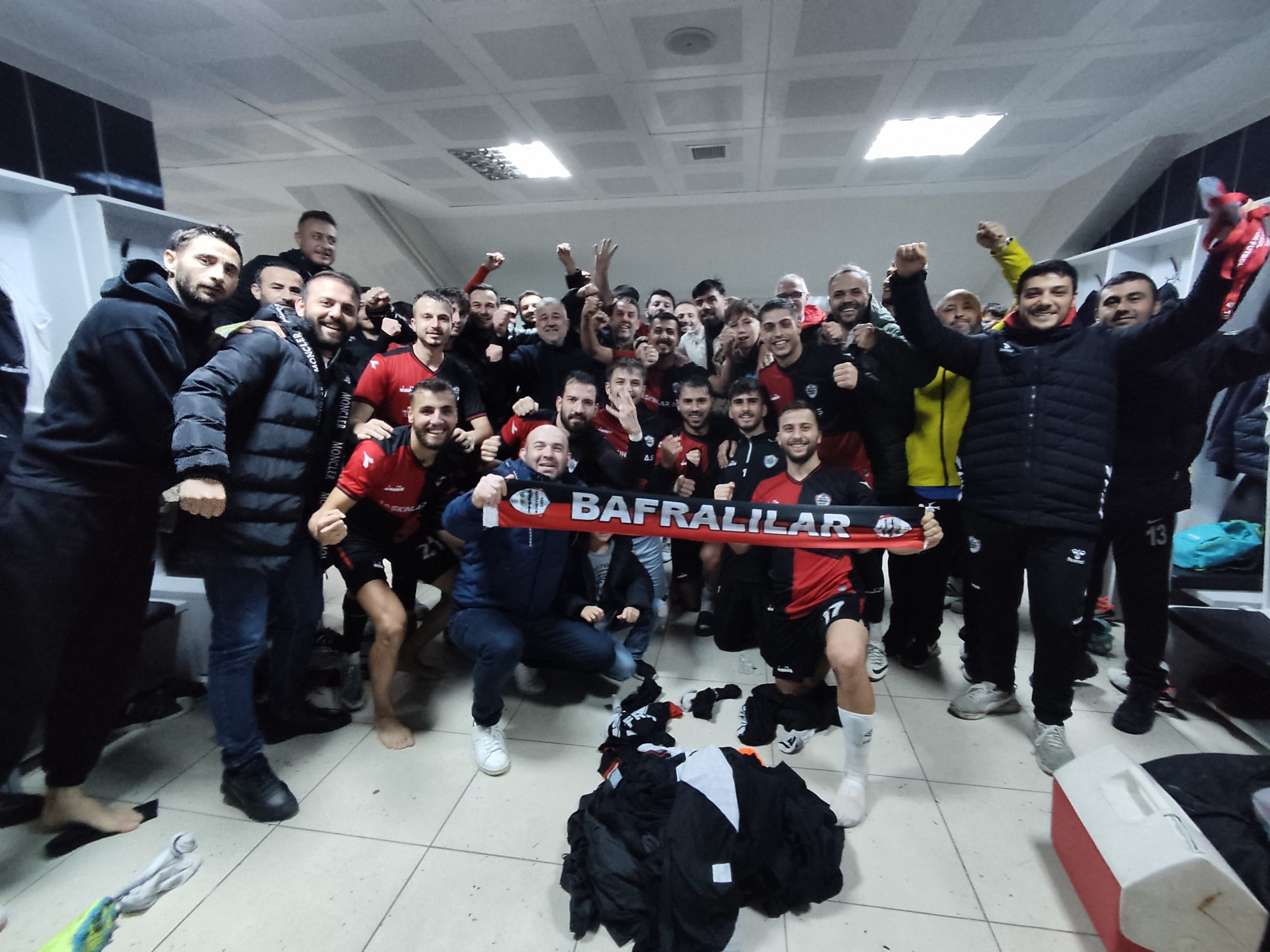 Genç Bafraspor Galibiyet Serisine Kazım Sayar’ın galibiyet golü ile devam