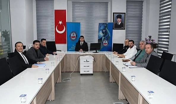 ALAÇAM’DA KIŞ MEVSİMİ TRAFİK TEDBİRLERİ TOPLANTISI