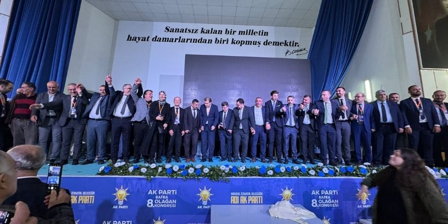 AK Parti Bafra’da görev dağılımı İşte isimler