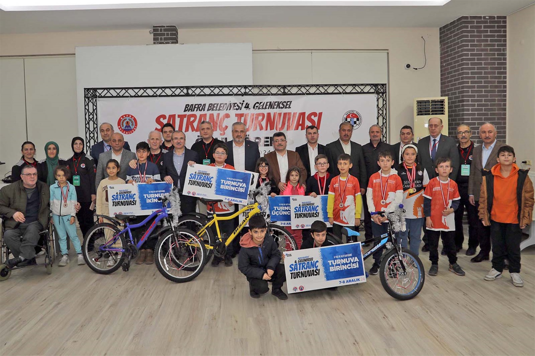 SATRANCIN KALBİ BAFRA’DA ATIYOR