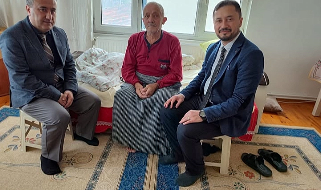 İLÇE MÜFTÜSÜ ÇAKIR’DAN GAZİYE ZİYARET