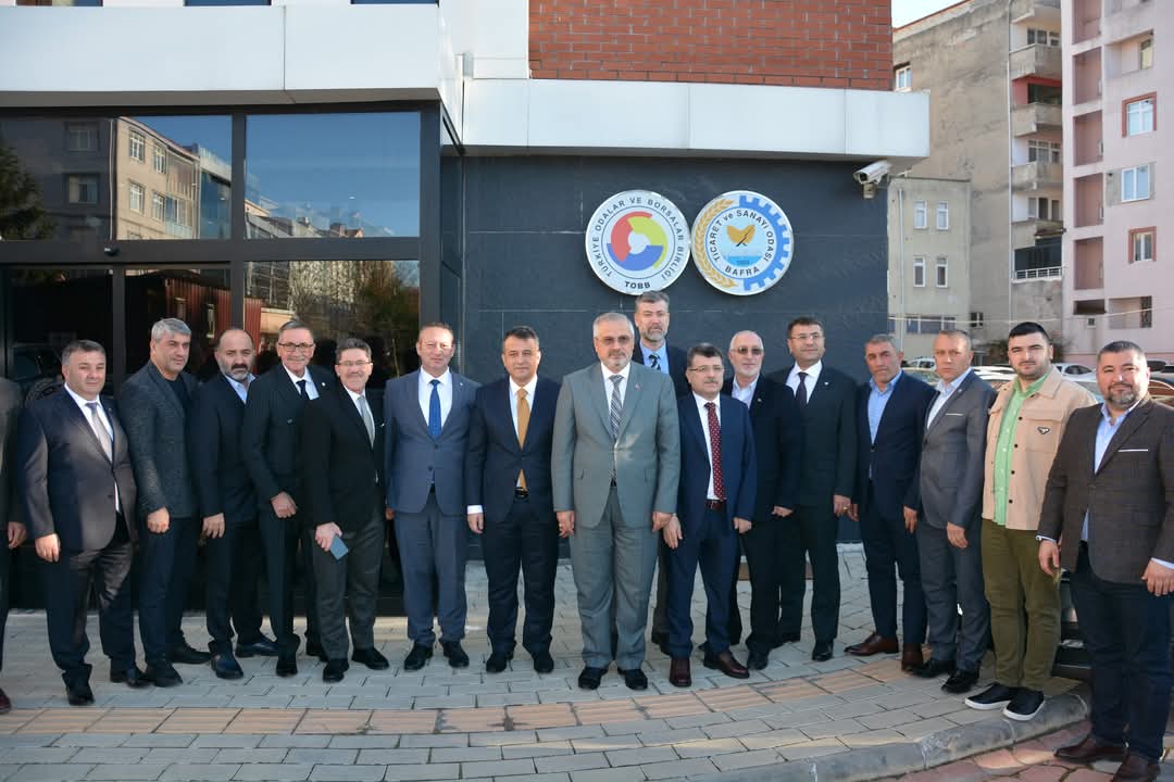 Samsun Büyükşehir Belediye Başkanı Halit Doğan’dan Bafra TSO’ya Ziyaret