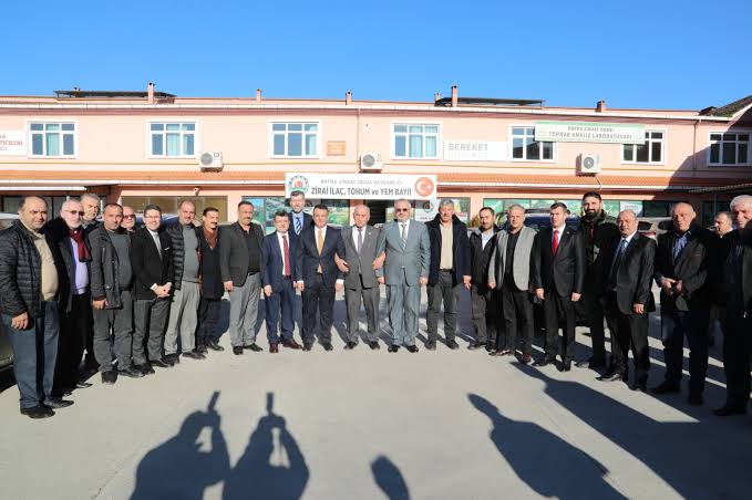 Başkan Halit Doğan’dan Bafra Ziraat Odasına Ziyaret