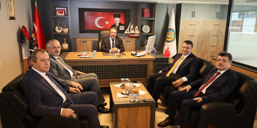 Başkan Doğan Bafra Kızılırmak Esnaf ve Sanatkarlar Odasını Ziyarette bulundu