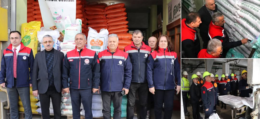 Samsun’da Gübre Denetim Seferberliği Sürüyor
