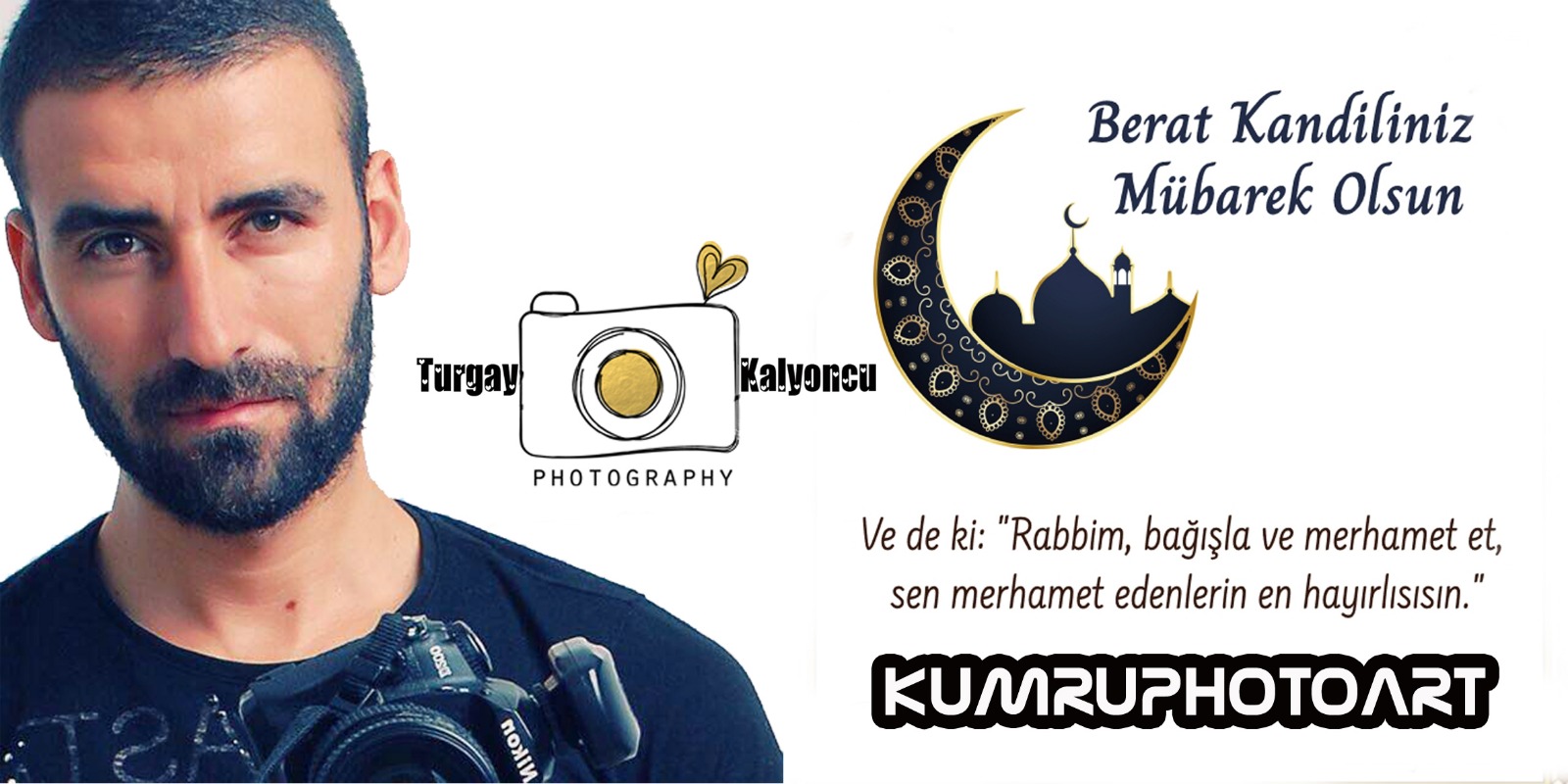 Foto Kumru Yönetim Kurulu Başkanı Turgay Kalyoncu ” Berat Kandili Gecesi ”  mesajı