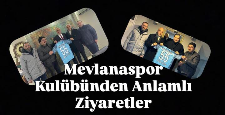 Bafra Mevlanaspor Kulübü Playy Off Maçları önce İki Kulüp Başkanına Ziyaret