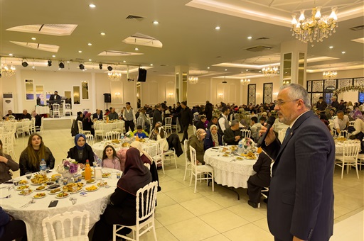 BAŞKAN KILIÇ, PERSONELİ İLE İFTAR SOFRASINDA BİR ARAYA GELDİ