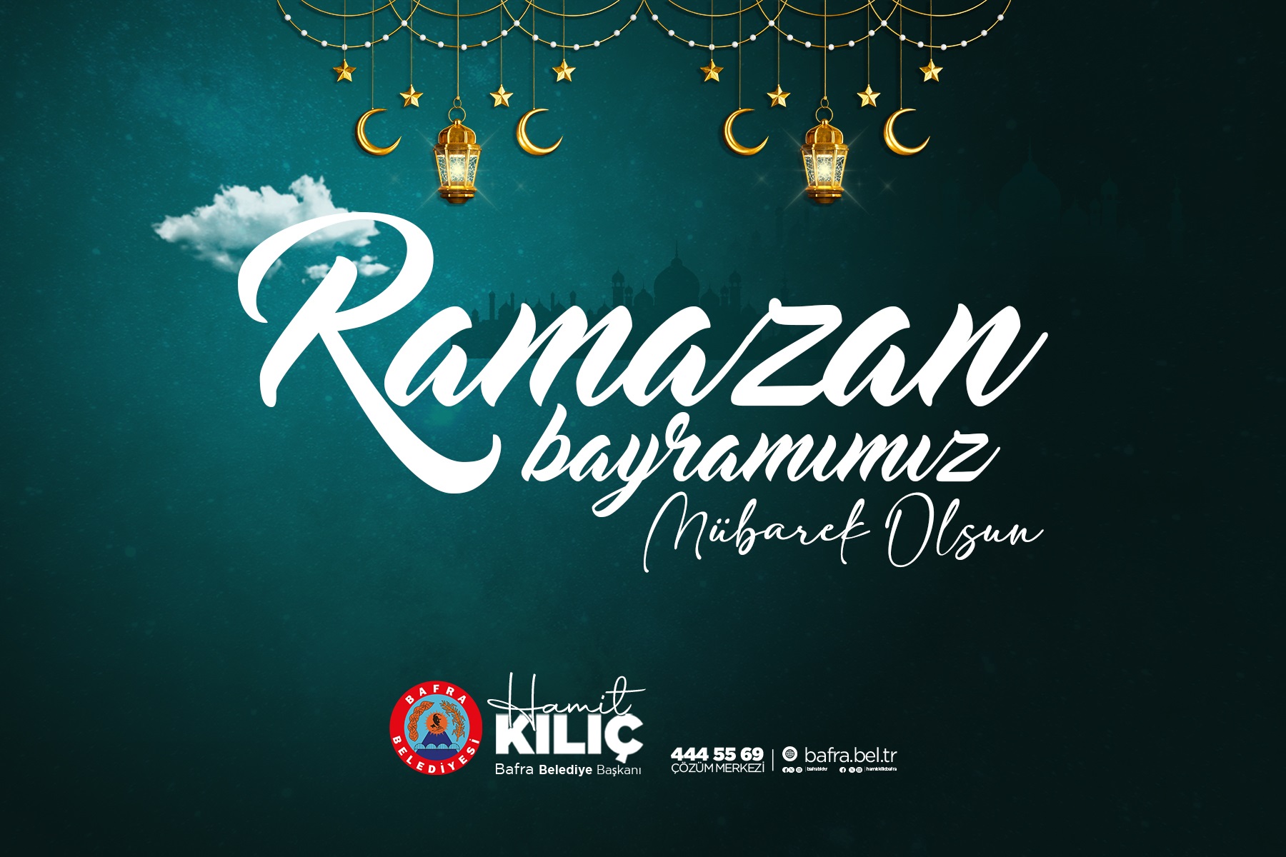 BAŞKAN KILIÇ’IN RAMAZAN BAYRAMI MESAJI