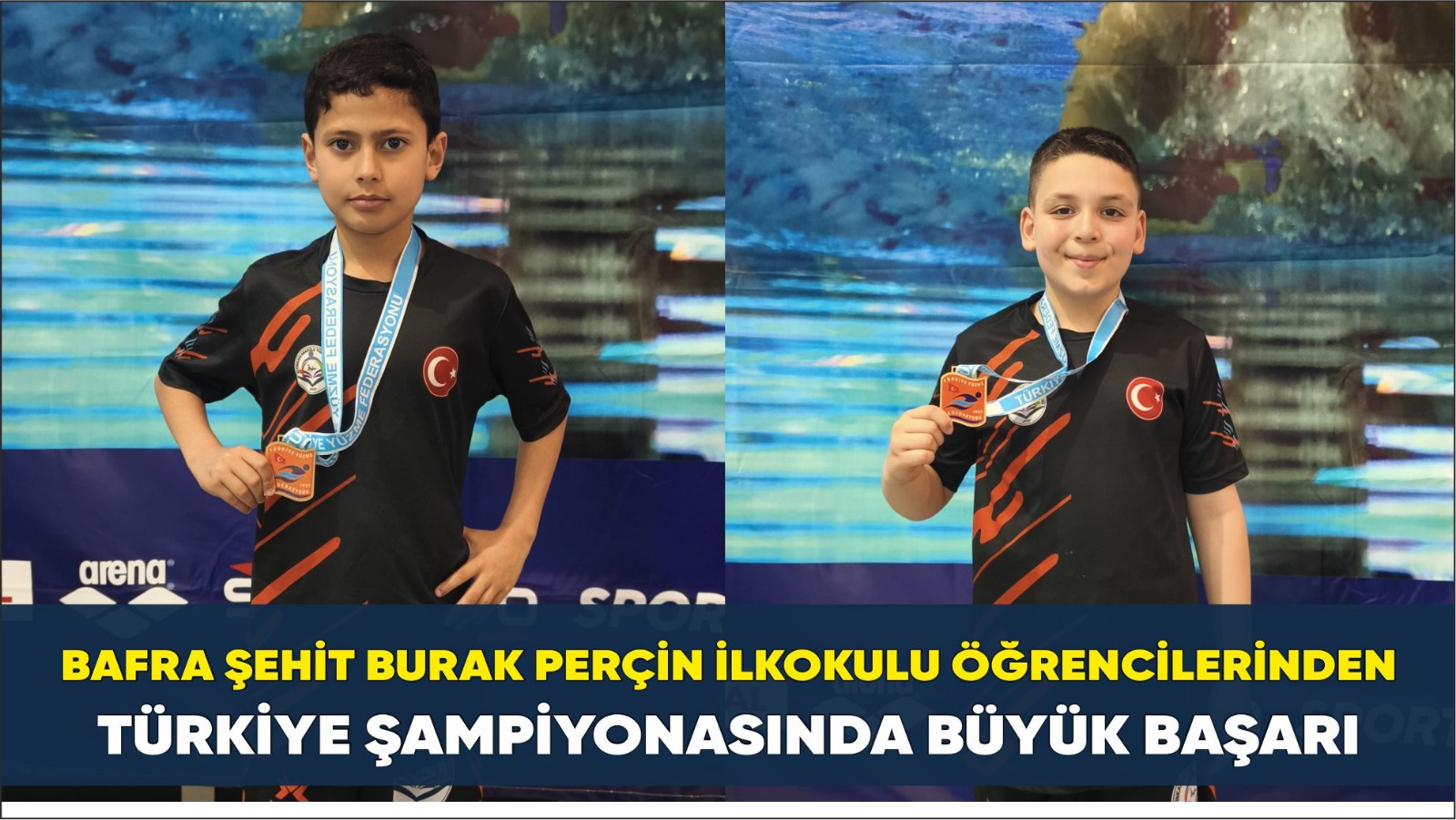 Bafra Şehit Burak Perçin İlkokulu öğrencileri büyük bir başarıya imza attı