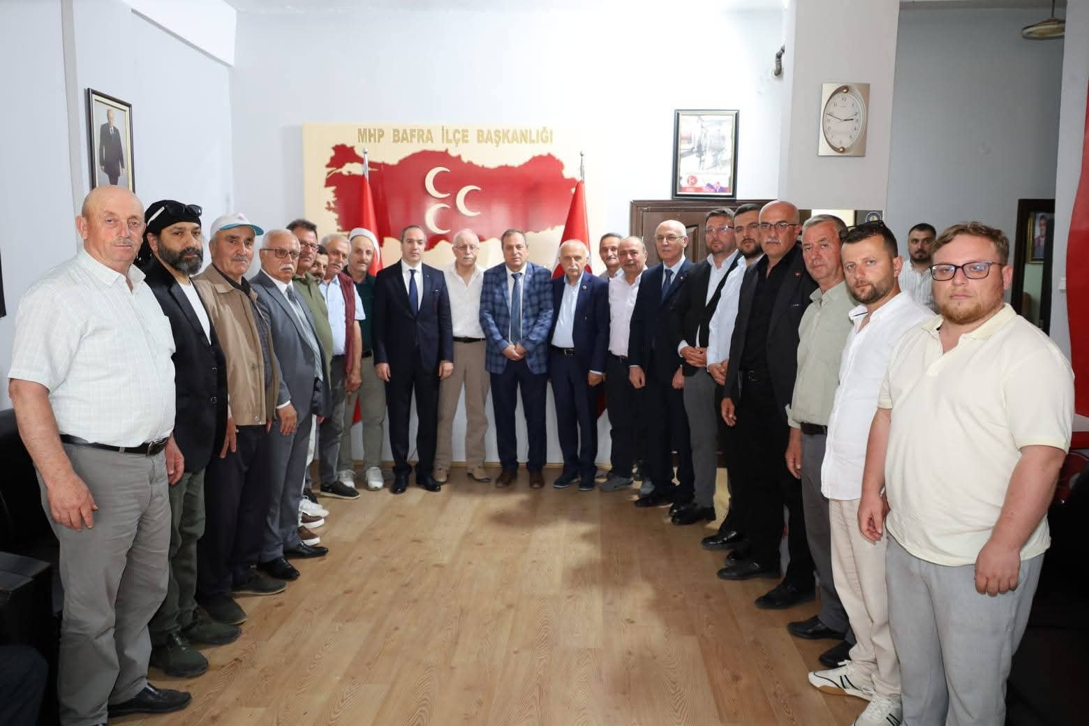 Milliyetçi Hareket Partisi Bafra İlçe Teşkilatında Bayramlaşma