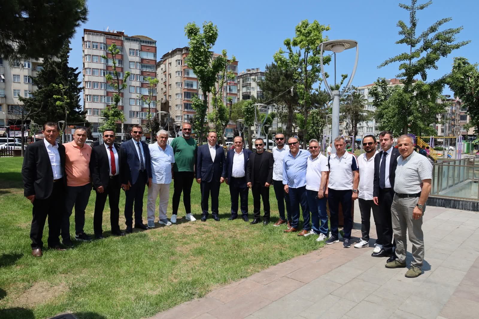 Bafra’da Kurban Bayramı Bayramlaşma Programı Yoğun Katılım