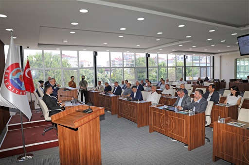 BELEDİYE MECLİSİ OLAĞAN TEMMUZ AYI TOPLANTISI YAPILDI