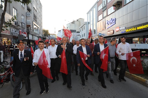BAFRA’MIZ MİLLETİN DESTANI 15 TEMMUZ’DA YİNE TEK YÜREK