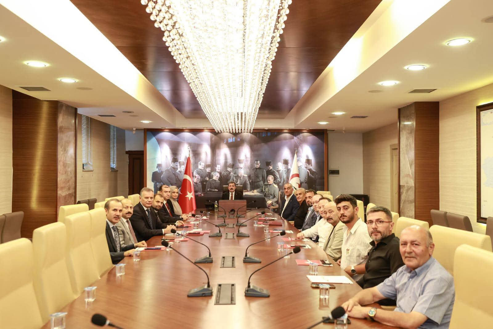 Yakakent Su Ürünleri İşleme İhtisas OSB İçin Toplantı