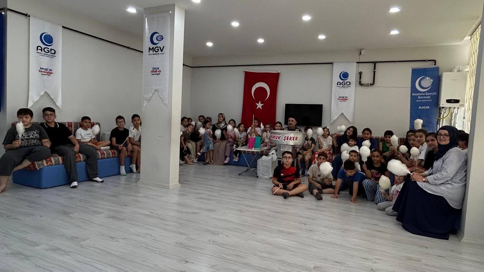 ALAÇAM AGD’DE YAZ KURSLARI BİR BAŞKA GÜZEL OLUYOR