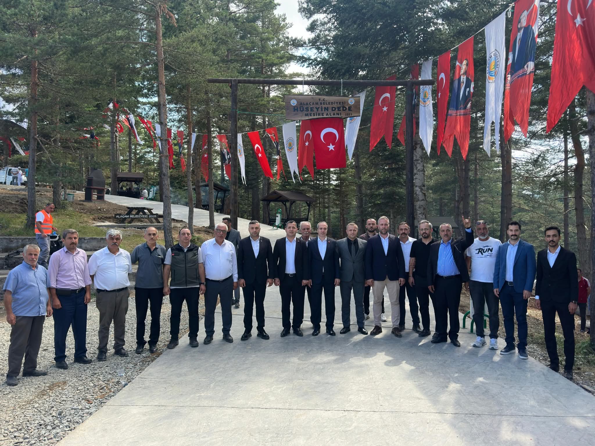 KIZLAN YAYLASI HÜSEYİN DEDE MEVKİİ PİKNİK ALANI HİZMETE AÇILDI