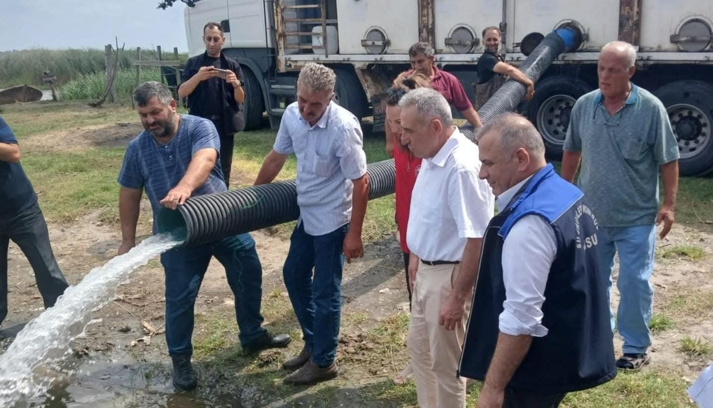 2 Milyon 341 Bin Yavru Sazan Balığı Su Kaynaklarına Bırakıldı