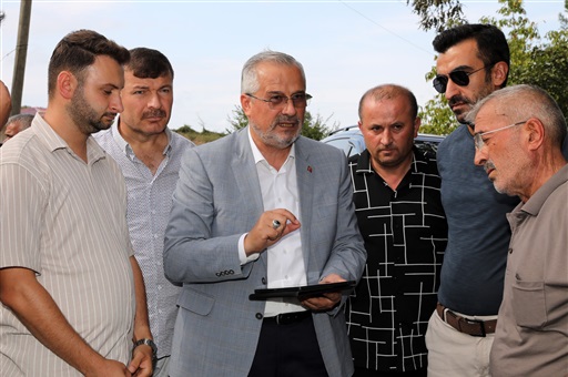 BAFRA BELEDİYESİ’NDEN KONFORLU ULAŞIM İÇİN YOĞUN MESAİ