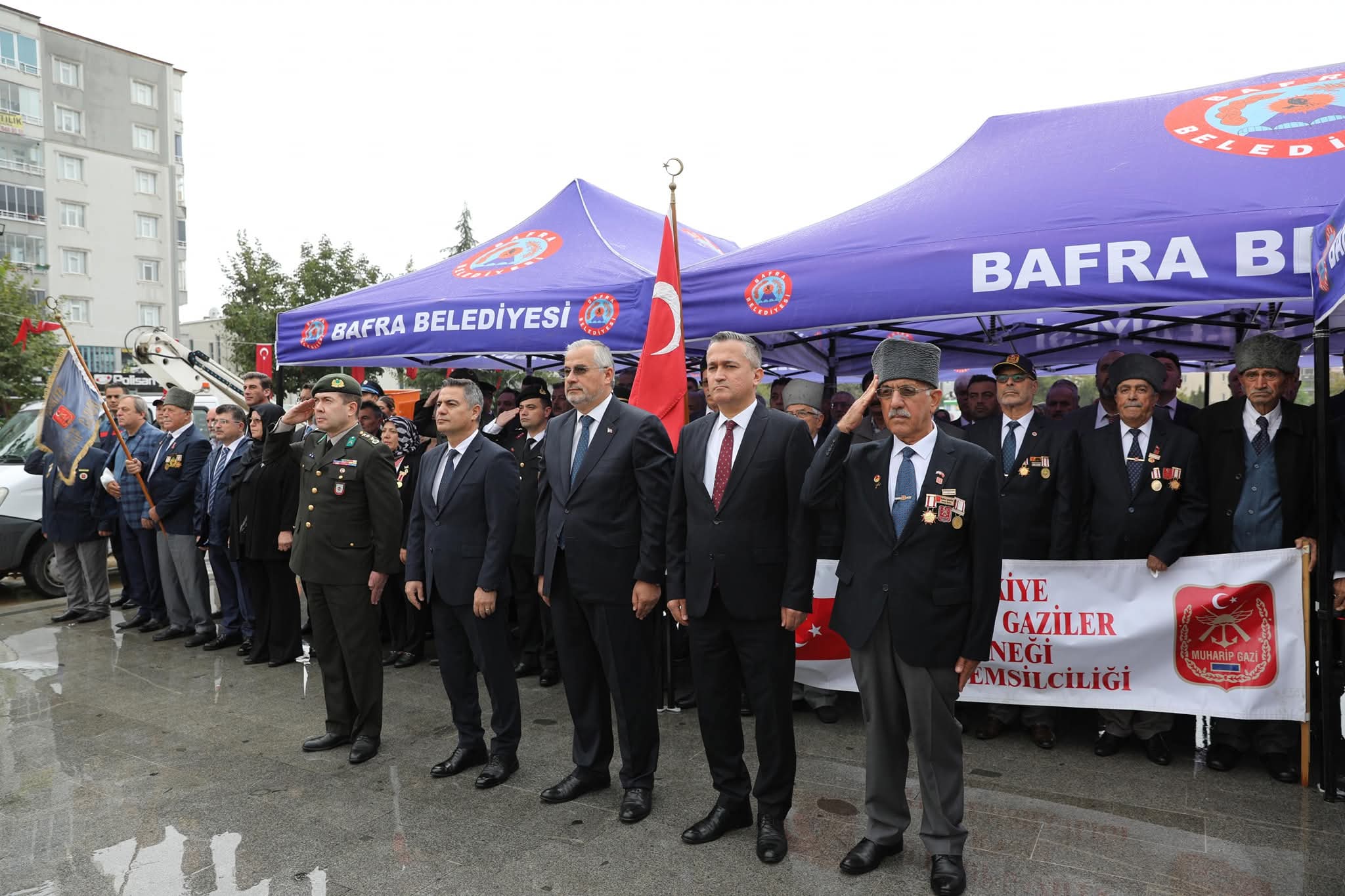 Bafra’da 19 Eylül Gaziler Günü