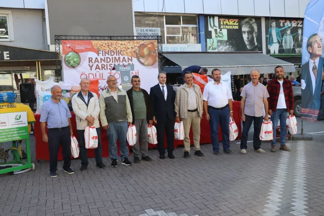 TERME’DE FINDIK RANDIMAN YARIŞMASI SONUÇLANDI