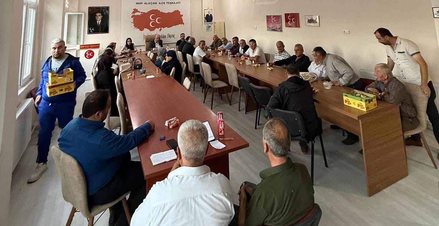 MHP ALAÇAM İLÇE TEŞKİLATINDAN ŞEHİT VE GAZİLER İÇİN MEVLİD PROGRAMI