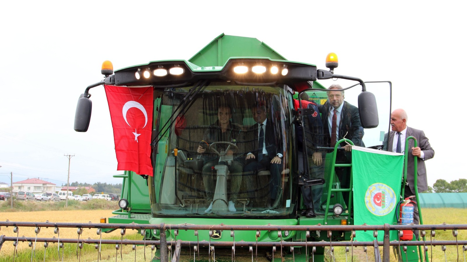 Bafra Ovasında 11. Çeltik Hasatı 