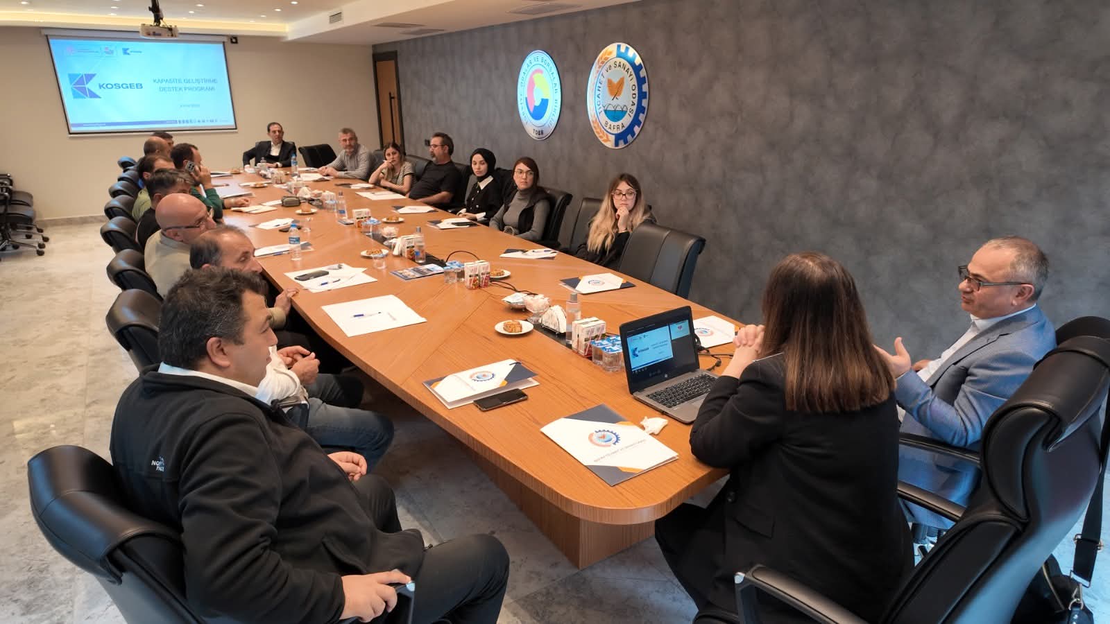 Bafra TSO’da KOSGEB Kapasite Geliştirme Destek Programı Anlatıldı!