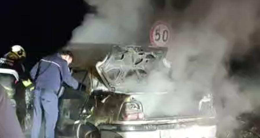 İkizpınar Mahallesi’ndeki LPG Araç Yangını korkuttu