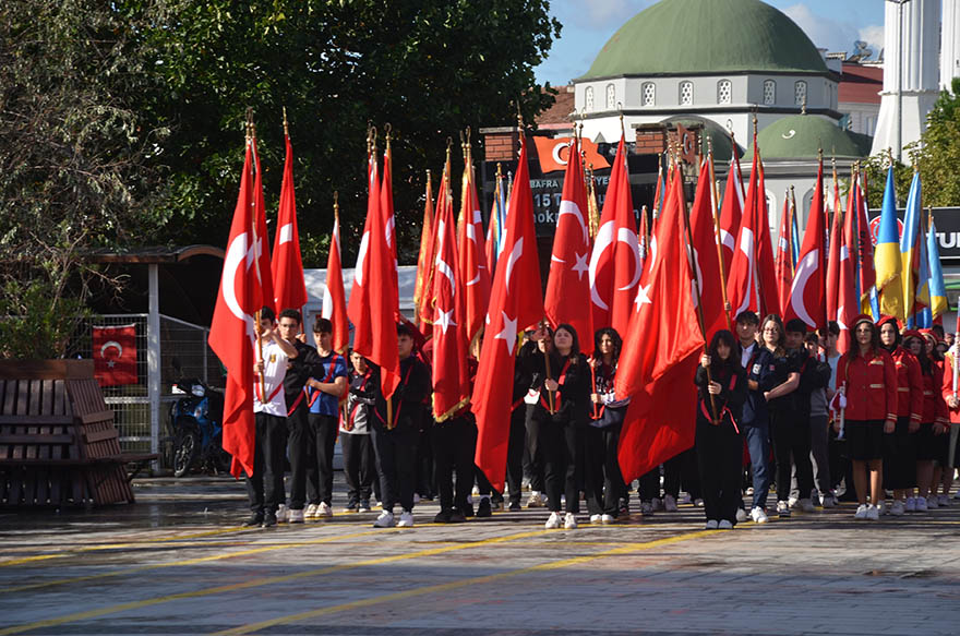 Bafra’da Cumhuriyet’in 102. Yılı Coşkusu