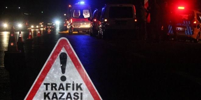 Alaçam Yolu üzerinde kaza 1 Ölü