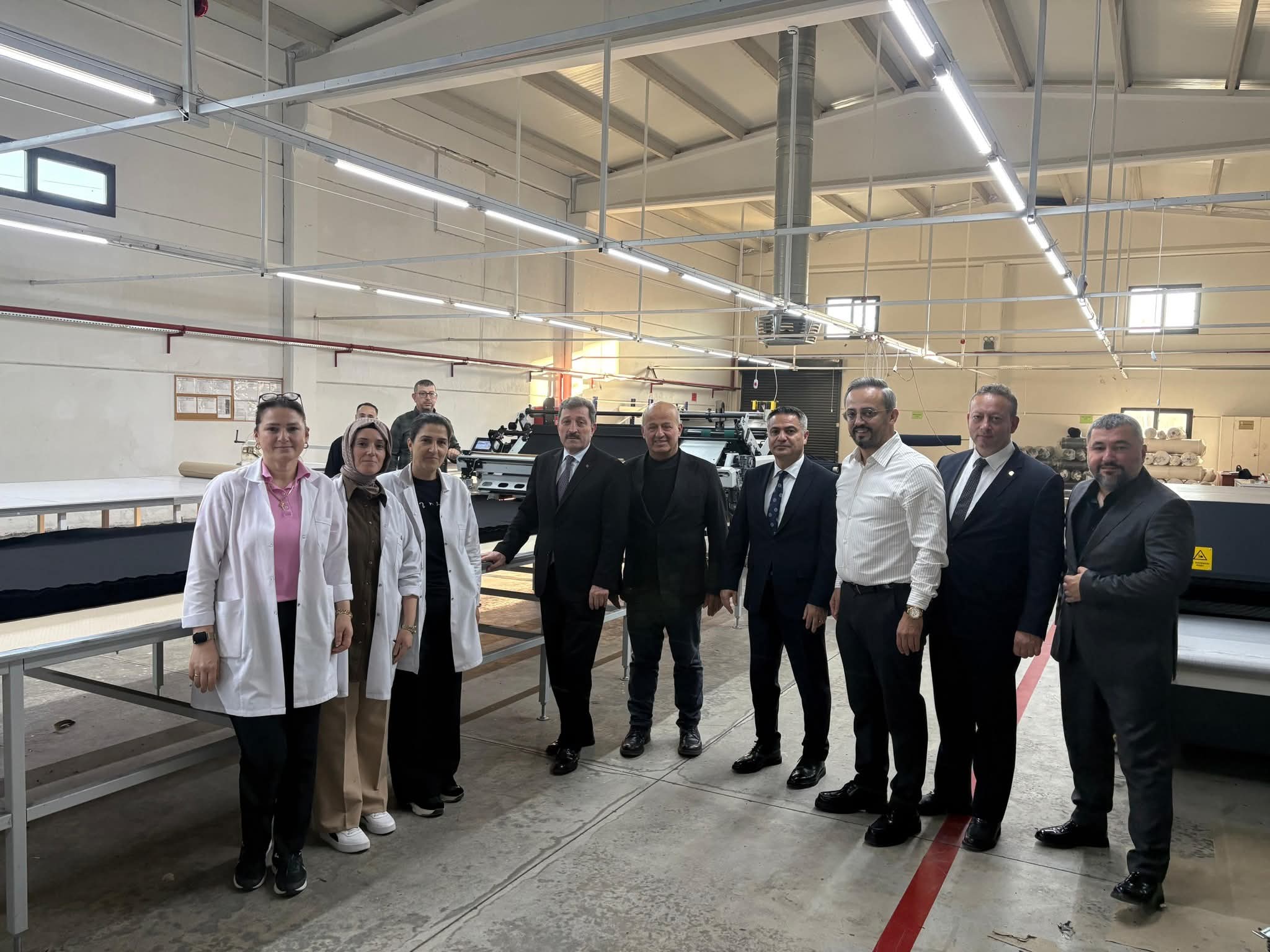 Bafra Karma OSB’de Toplantı ve Firma Ziyaretleri