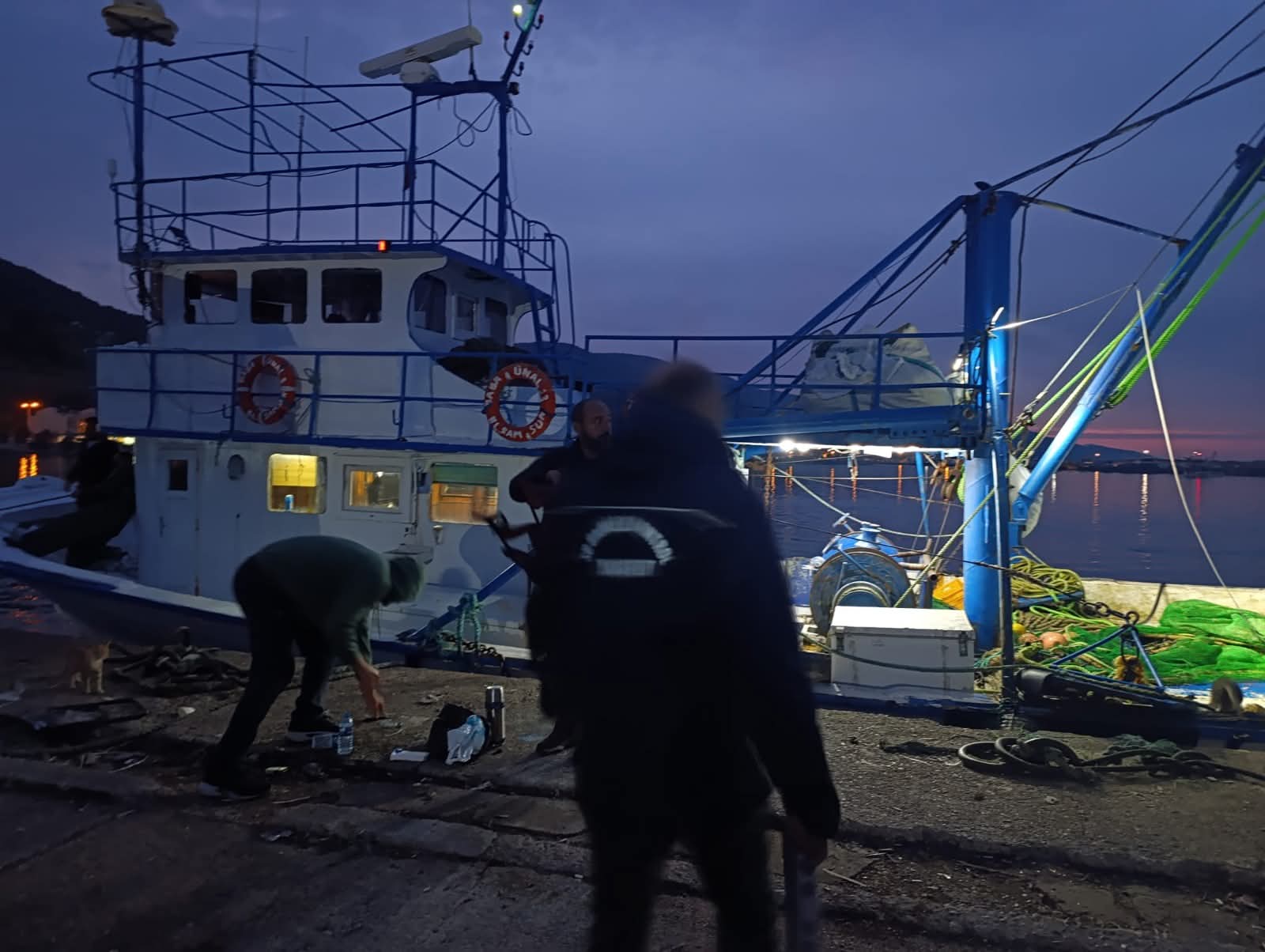 Yakakent’te Hamsi Denetimleri Gece Boyunca Sürdü!
