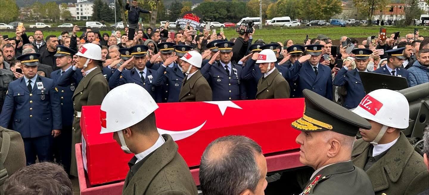 Samsunlu Şehid Emre Altıok Son yolculuğuna uğurlandı 