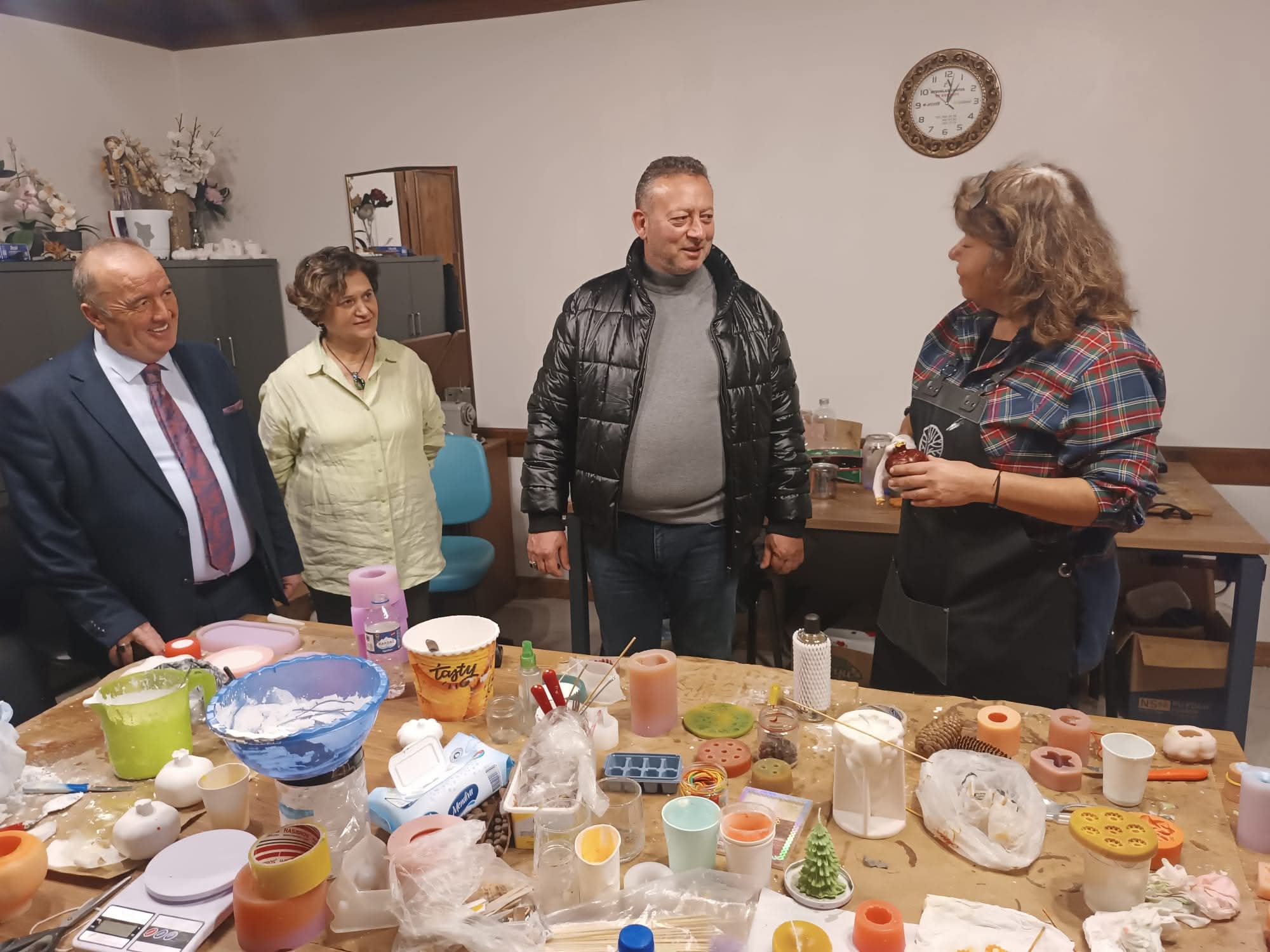 Başkan Serdal Sefa Kocabaş’tan Bafra Mehmet Yıldız Halk Eğitim Merkezi’ni ziyaret 