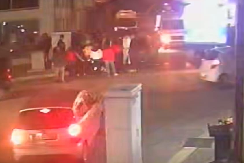 Bafra’da Otomobil ile Motosikletin Karıştığı Kaza 2 Yaralı