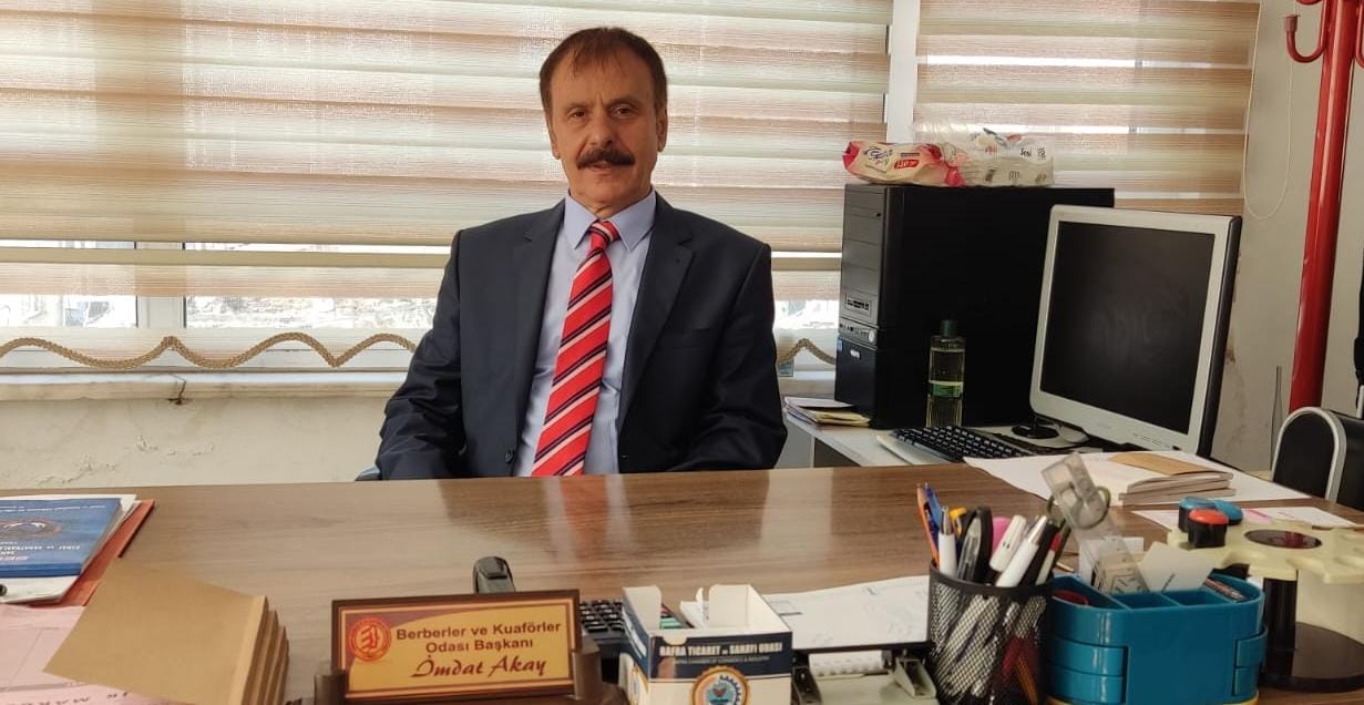 Bafra Berberler Esnaf ve Sanatkarlar Odası Başkanı  İmdat Akay ”Mübarek Üç ayların ve Regaip Kandil Mesajı