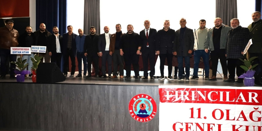 Bafra Fırıncılar Odasının Yeni Başkanı Koray Çatan