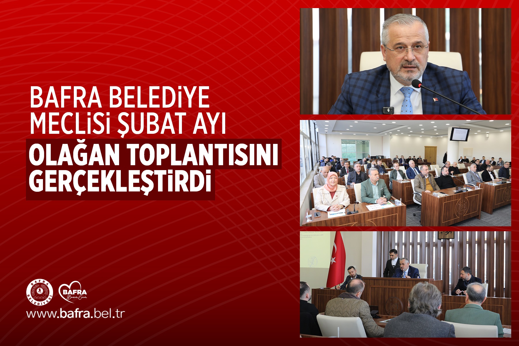 BAFRA BELEDİYE MECLİSİ ŞUBAT AYI OLAĞAN TOPLANTISI